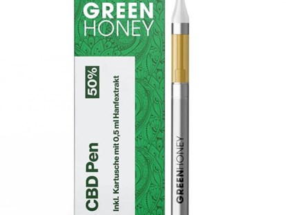 Hanf-Shops - Zahlungsmethoden: Vorkasse per Überweisung - GreenHoney CBD Vape Pen Starter Kit – inklusive Kartusche - Wundermittel.Store - CBD Shop Fachhändler - Hamburg