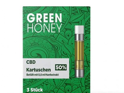Hanf-Shops - Deutschland - GreenHoney Nachfüll Kartusche 3er 50% CBD - Wundermittel.Store - CBD Shop Fachhändler - Hamburg