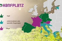 Cannabiskaart - status Europa - waar is marihuana legaal? - hanfplatz
