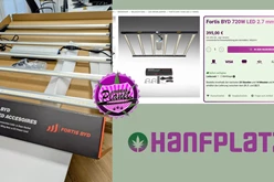 Fortis BYD 720W LED Growlampe im Test - Unboxing & erster Eindruck - hanfplatz