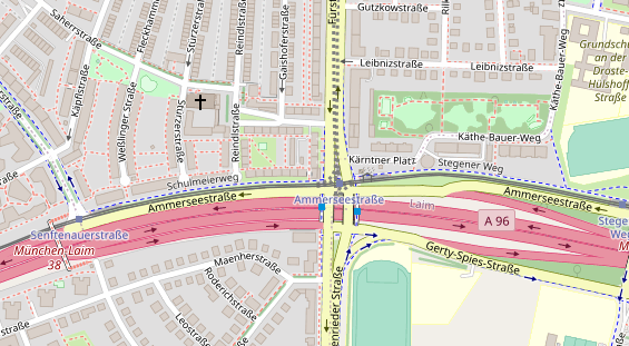 Hanf-Shop auf Satellitenbild