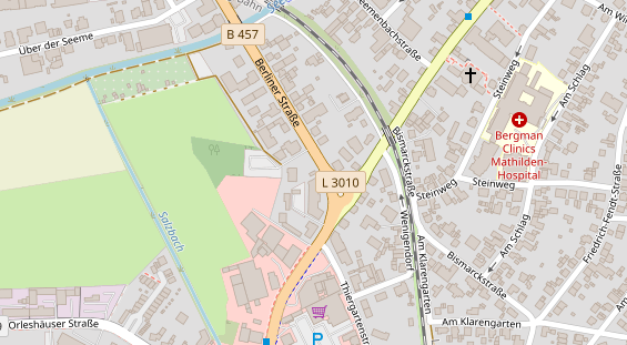 Hanf-Shop auf Satellitenbild