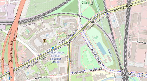 Boutique de chanvre auf Karte