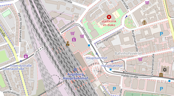 Hanf-Shop auf Satellitenbild