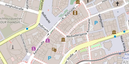 Hanf-Shop auf Satellitenbild