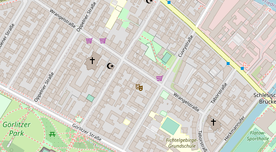 Hanf-Shop auf Satellitenbild