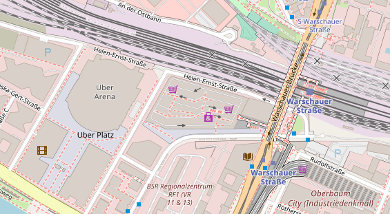 Hanf-Shop auf Satellitenbild