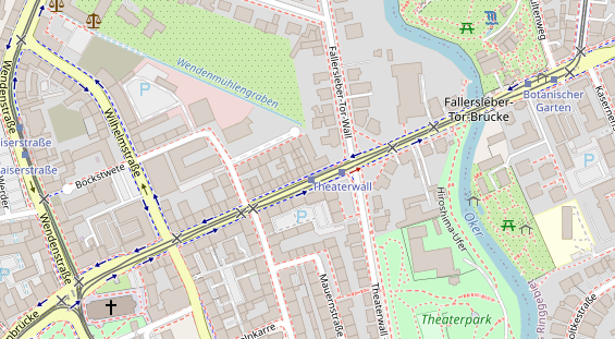 Hanf-Shop auf Satellitenbild