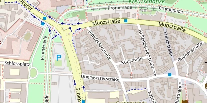 Hanf-Shop auf Satellitenbild