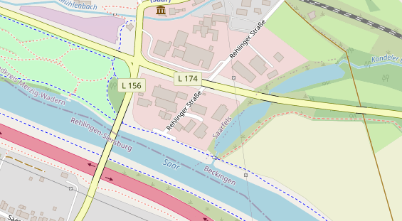 Boutique de chanvre auf Karte