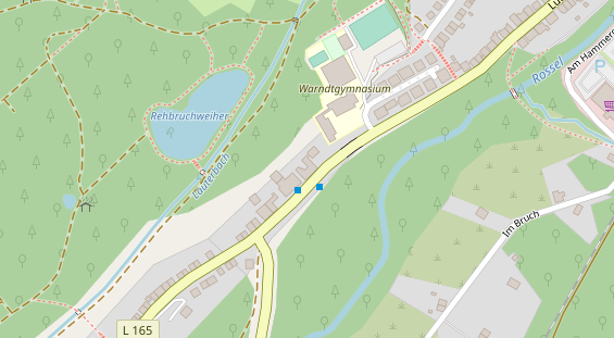 Boutique de chanvre auf Karte