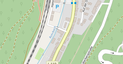 Hanf-Shop auf Satellitenbild