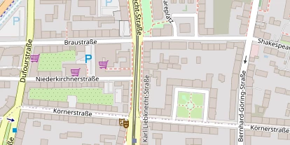 Hanf-Shop auf Satellitenbild