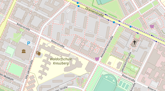 Hanf-Shop auf Satellitenbild