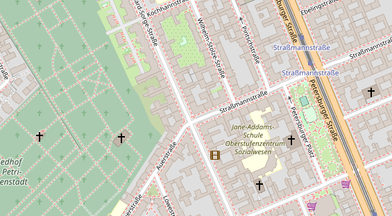 Hanf-Shop auf Satellitenbild