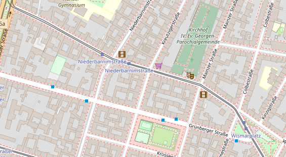 Hanf-Shop auf Satellitenbild