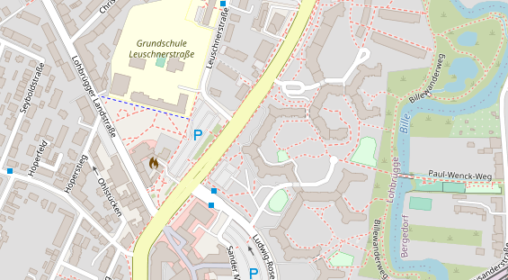 Hanf-Shop auf Satellitenbild