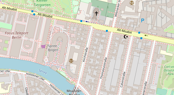 Hanf-Shop auf Satellitenbild