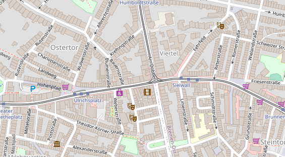 Hanf-Shop auf Satellitenbild