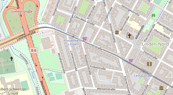 Boutique de chanvre auf Karte