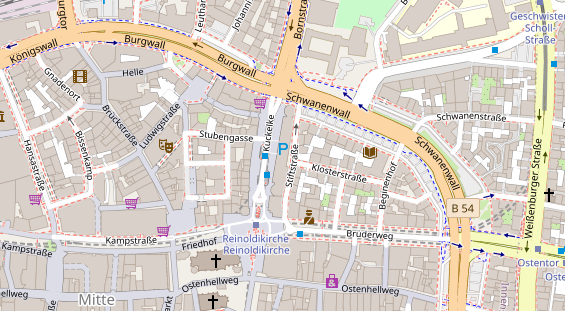 Hanf-Shop auf Satellitenbild