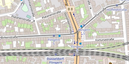 Hanf-Shop auf Satellitenbild