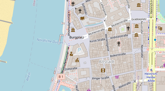 Hanf-Shop auf Satellitenbild