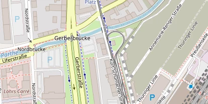Hanf-Shop auf Satellitenbild