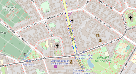 Hanf-Shop auf Satellitenbild