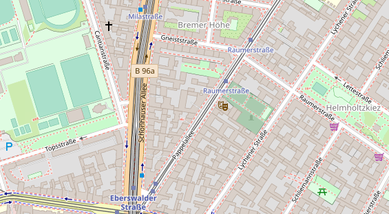 Hanf-Shop auf Satellitenbild