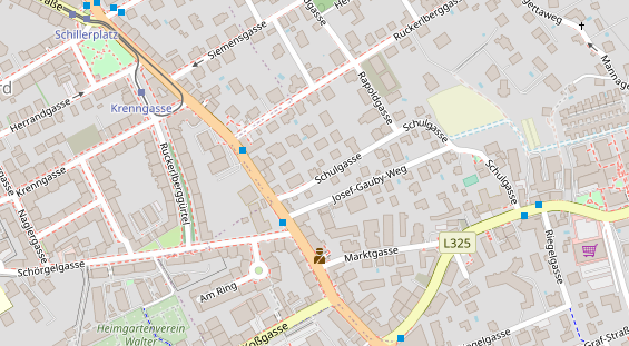 Hanf-Shop auf Satellitenbild