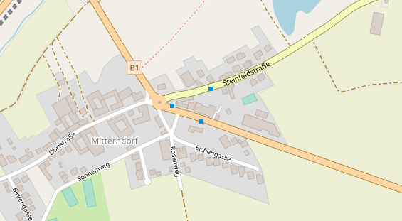 Hanf-Shop auf Satellitenbild