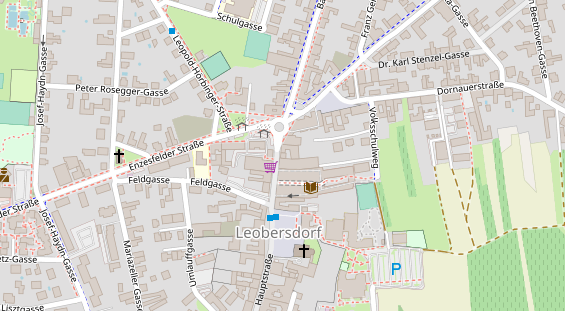 Hanf-Shop auf Satellitenbild