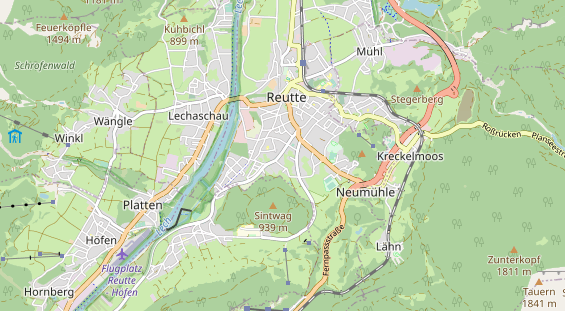 Boutique de chanvre sur la carte