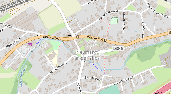 Hanf-Shop auf Satellitenbild