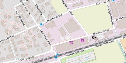 Hanf-Shop auf Satellitenbild