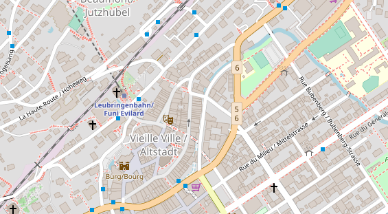 Hanf-Shop auf Satellitenbild