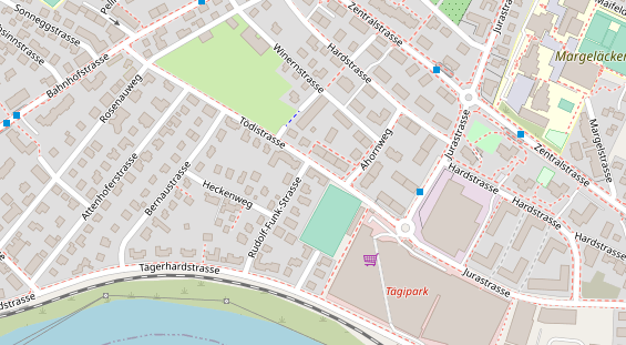 Hanf-Shop auf Satellitenbild