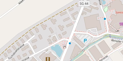 Hanf-Shop auf Satellitenbild