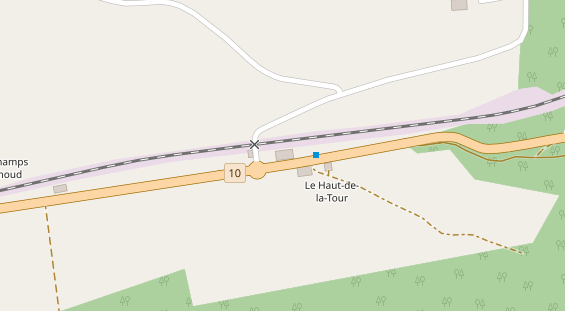 Hanf-Shop auf Satellitenbild