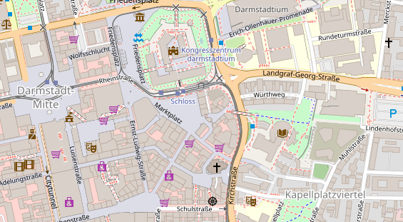 Hanf-Shop auf Satellitenbild