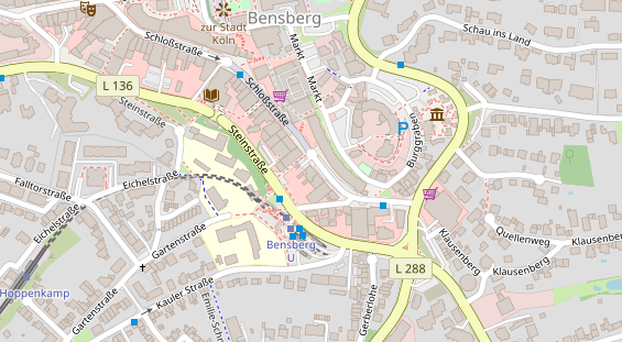 Hanf-Shop auf Satellitenbild