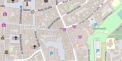 Hanf-Shop auf Satellitenbild