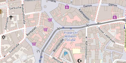 Hanf-Shop auf Satellitenbild