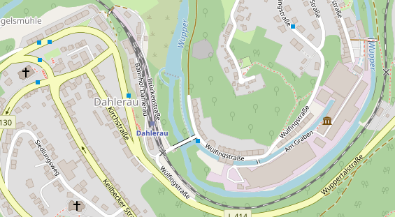 Hanf-Shop auf Satellitenbild