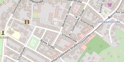 Hanf-Shop auf Satellitenbild