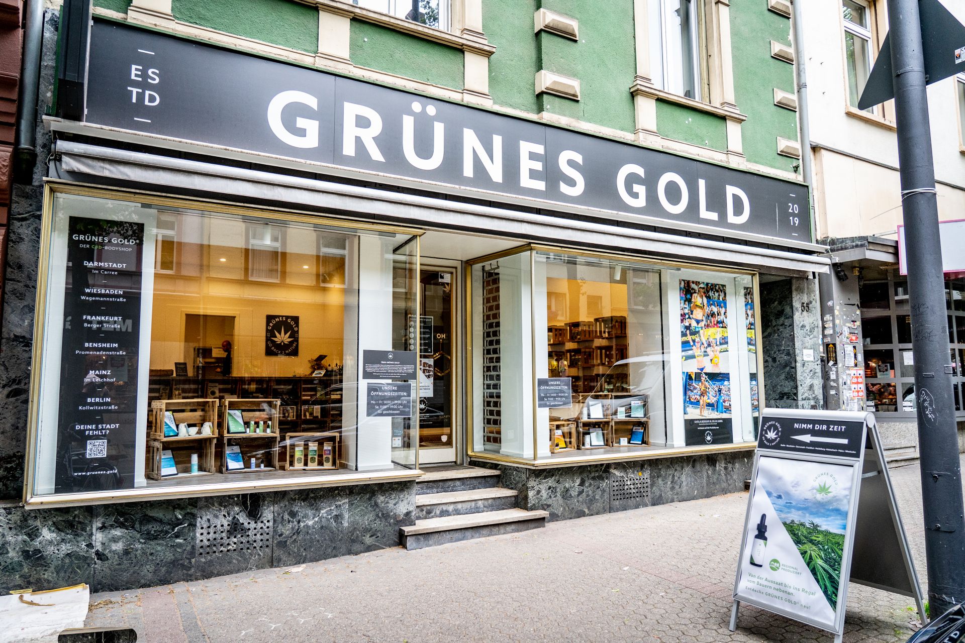 CBD shop - GRÜNES GOLD® Frankfurt