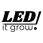 CBD shop - LED it Grow Logo - LED it Grow