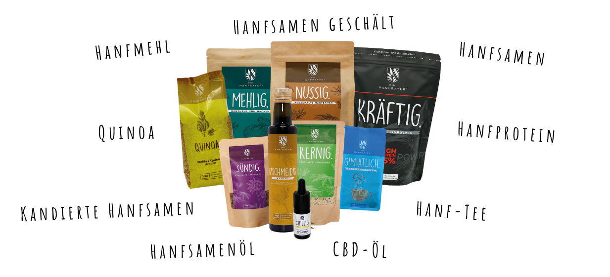 Hanf-Shops - Bayern - Hanfbayer Produkte - Der Hanfbayer 