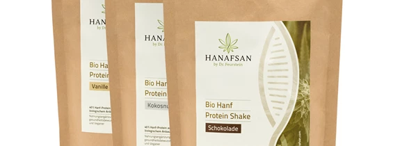 Hanf: HANAFSAN Hanf Protein – Pure Pflanzenkraft für jeden Tag. - HANAFSAN Bio Hanf Protein-Shakes